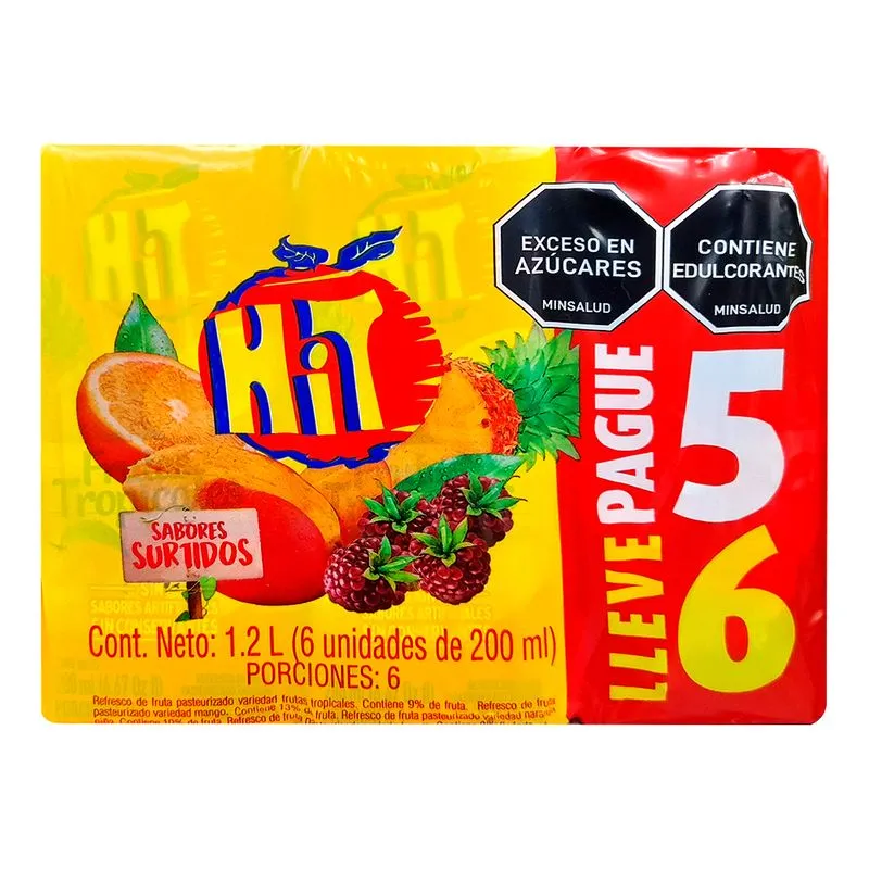 Box - Jugo Hit Surtido x 200 ML