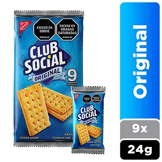 Box - Galleta Club Social Orig